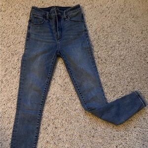 Abercrombie & Fitch Simone High Rise Super Skinny Jeans Womens Size 24 S